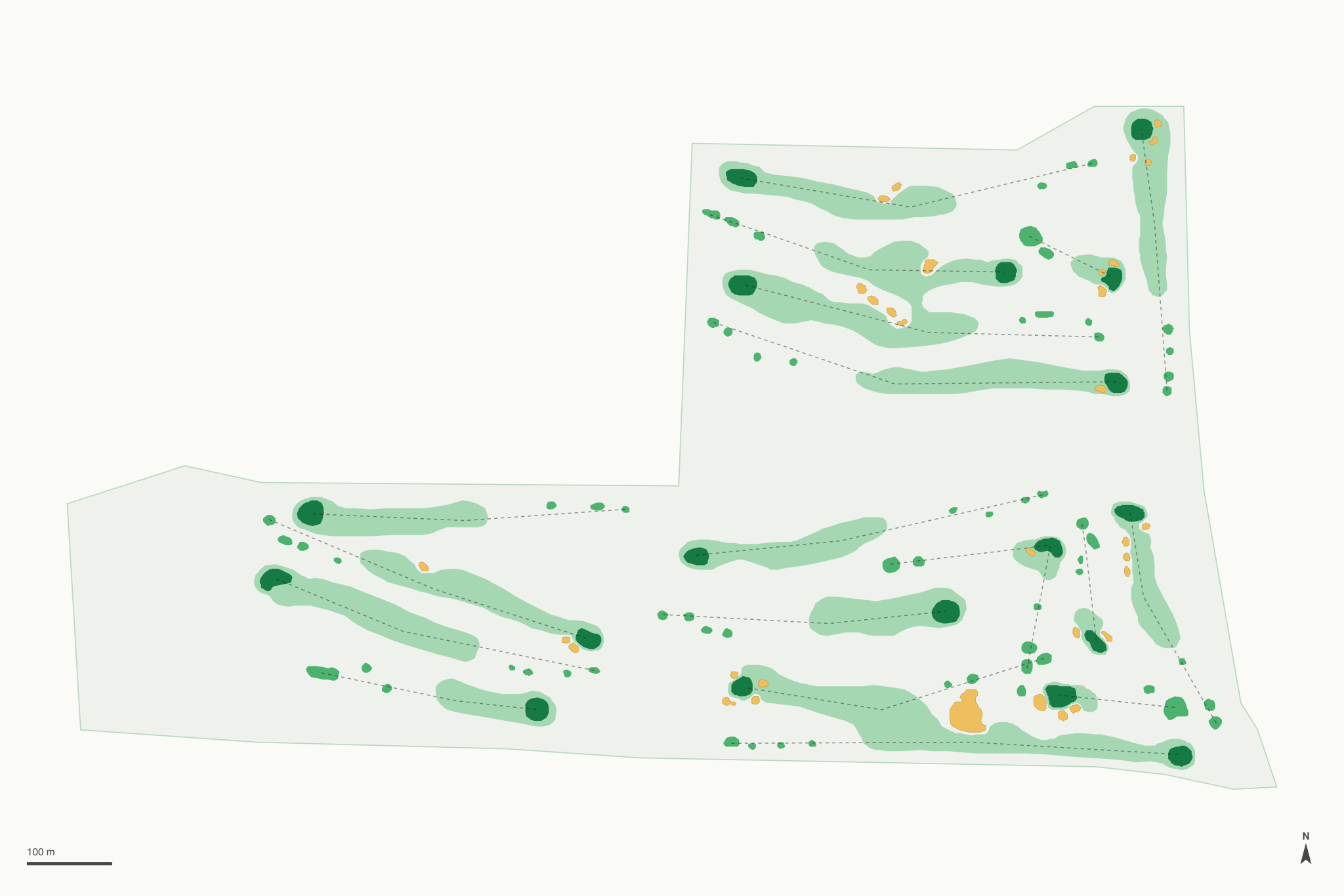 Map of Mines Golf Club