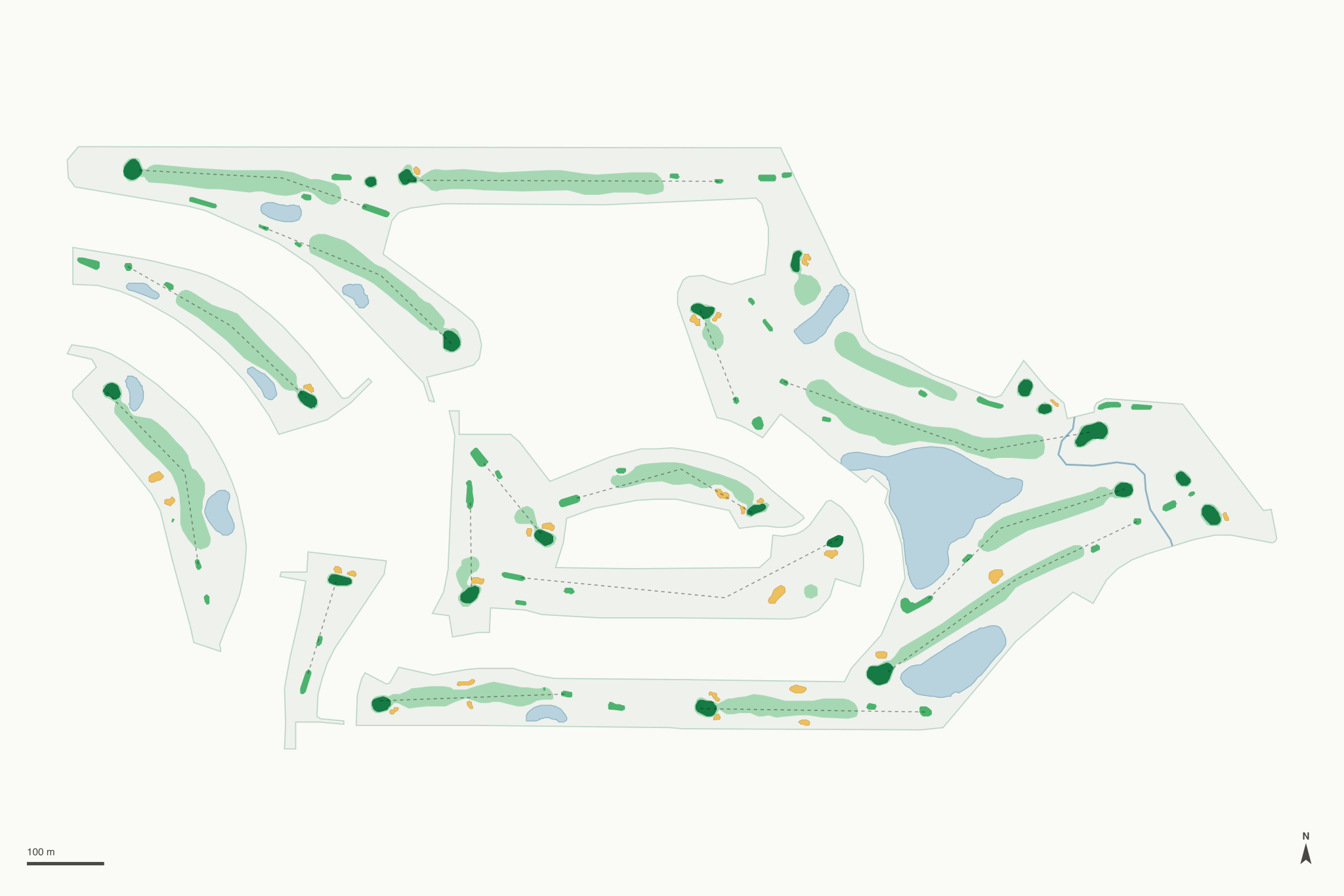 Map of McNary Golf Club