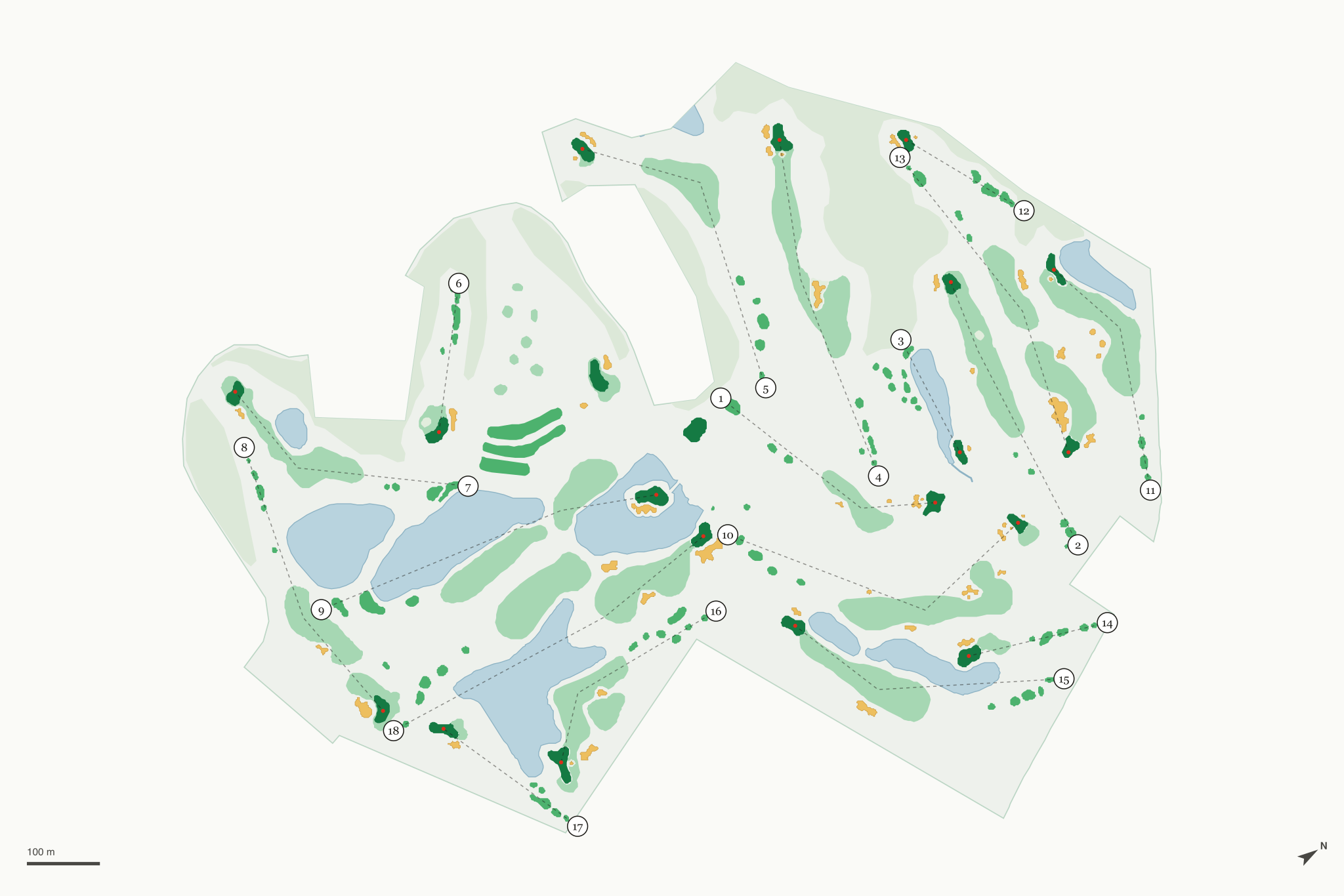 Map of The Golf Club at Stonelick Hills