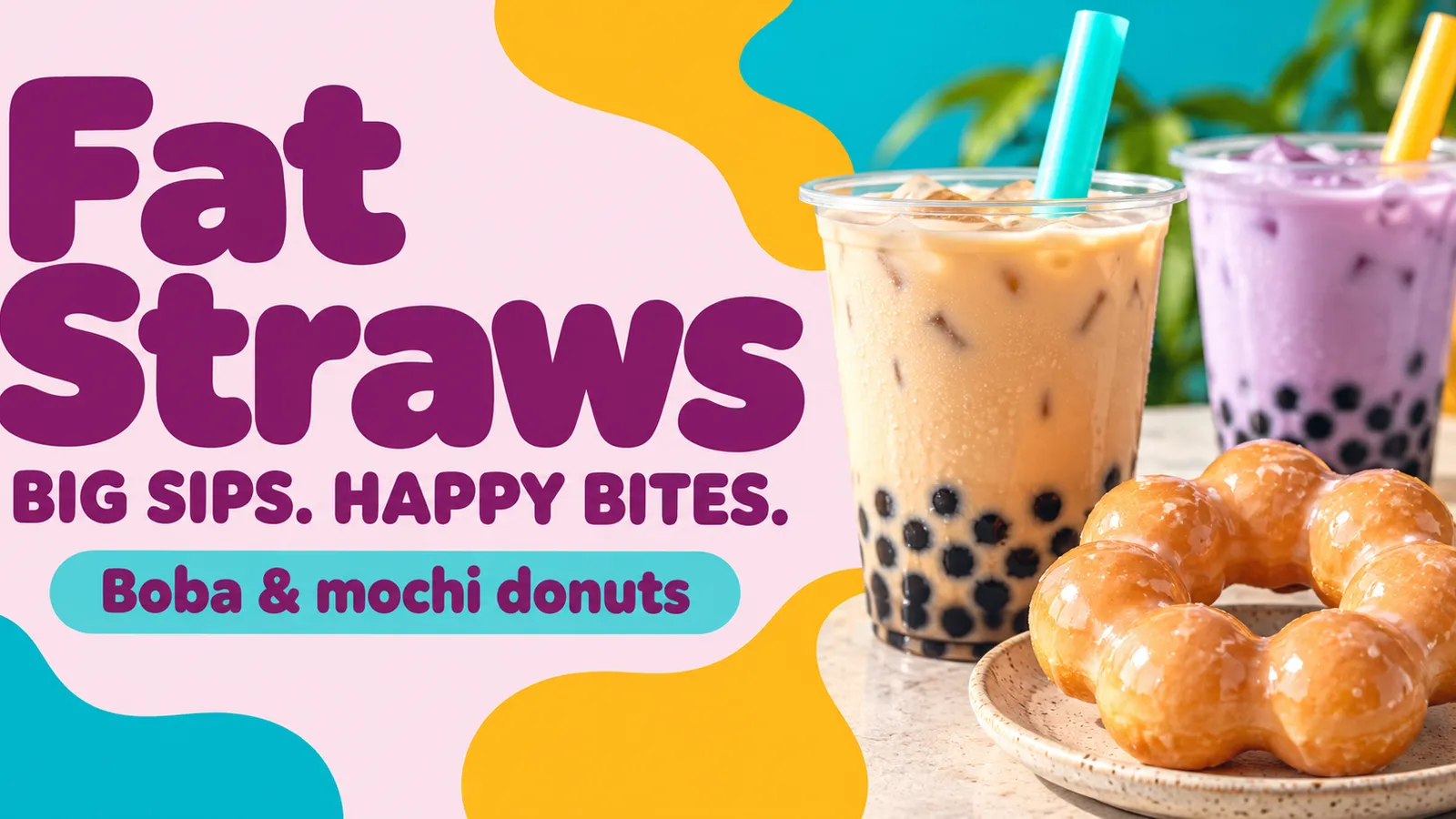 Fat Straws Boba & Mochi Donuts (Arlington)