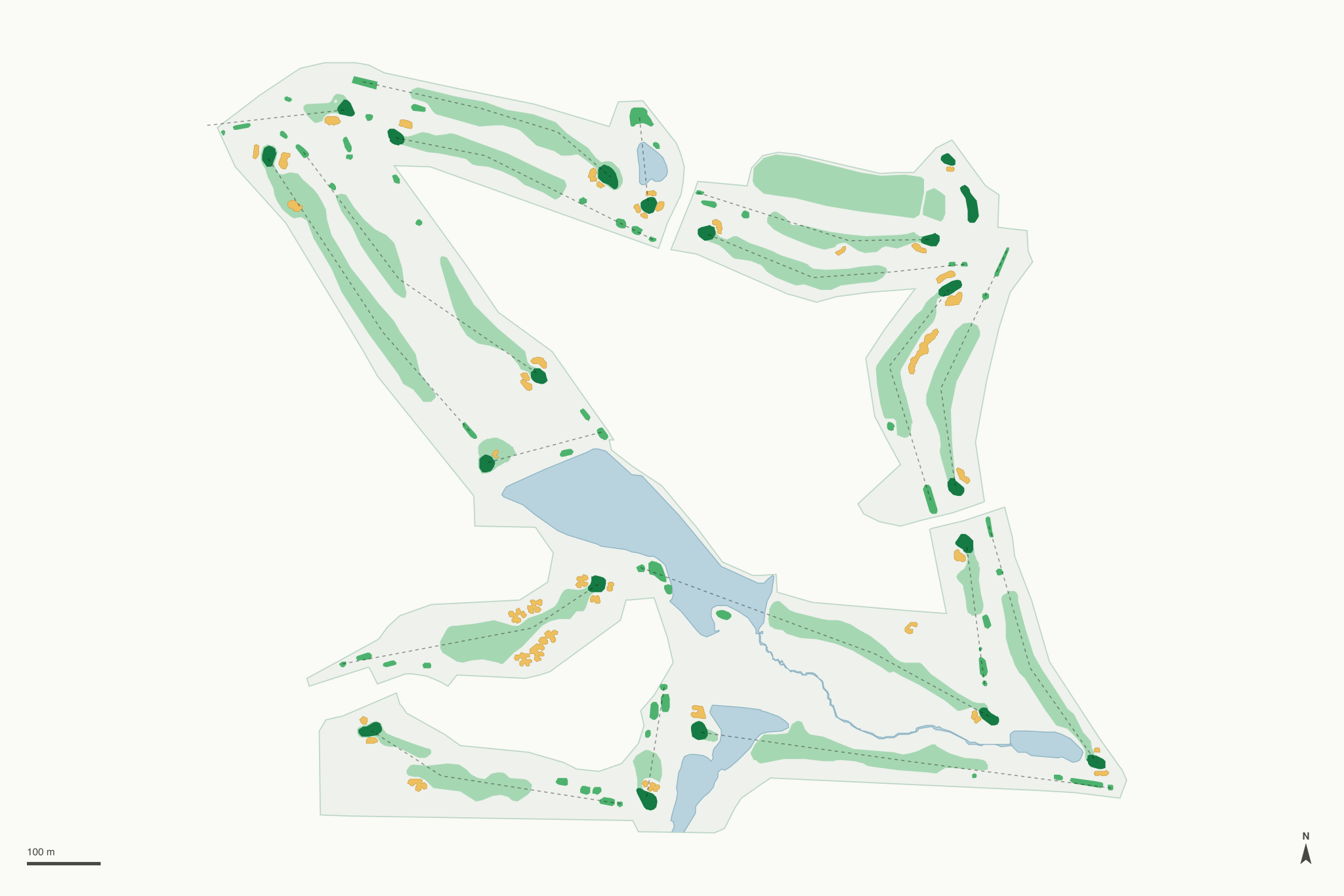 Map of The Ranch Country Club