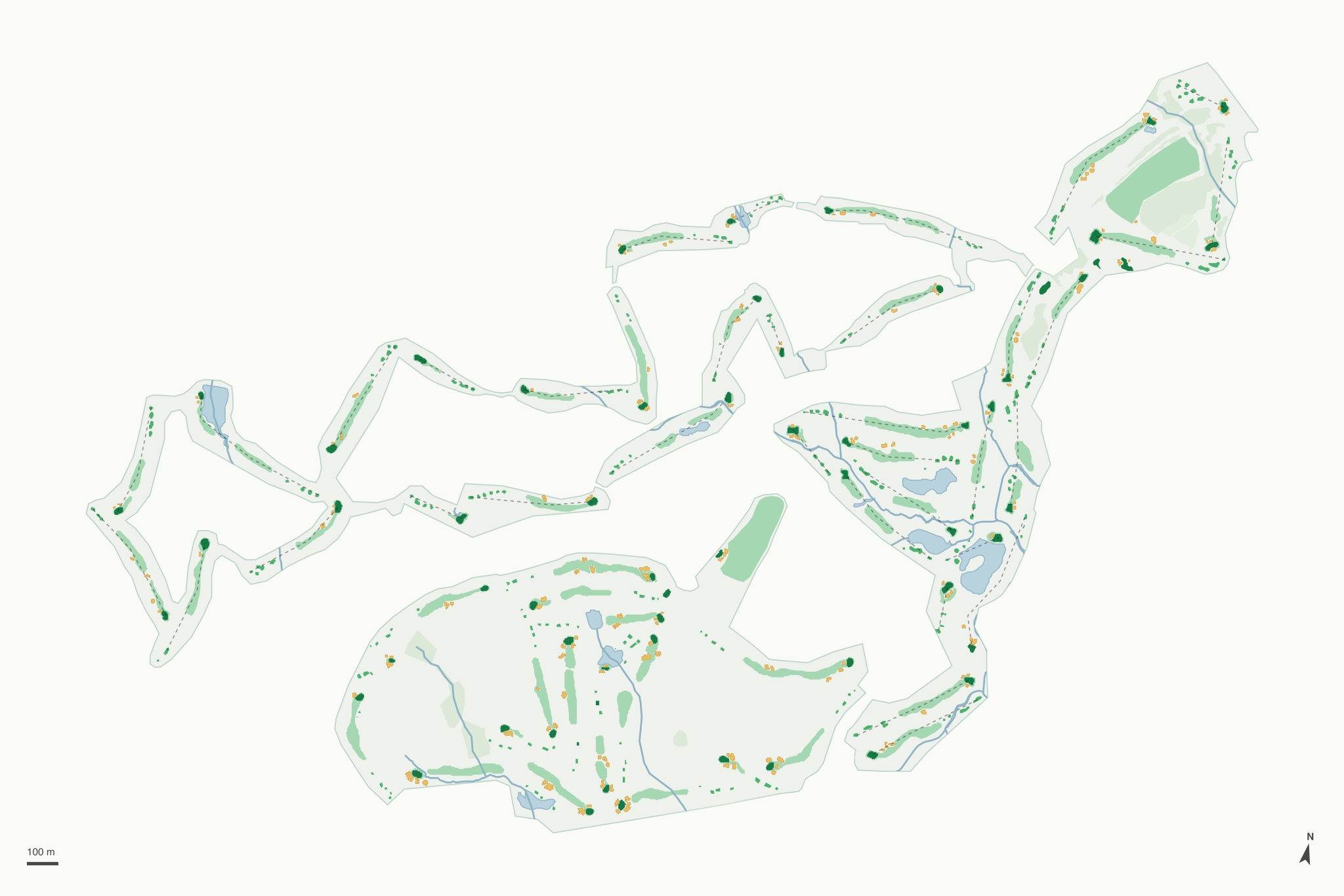 Map of The Château Élan Golf Club