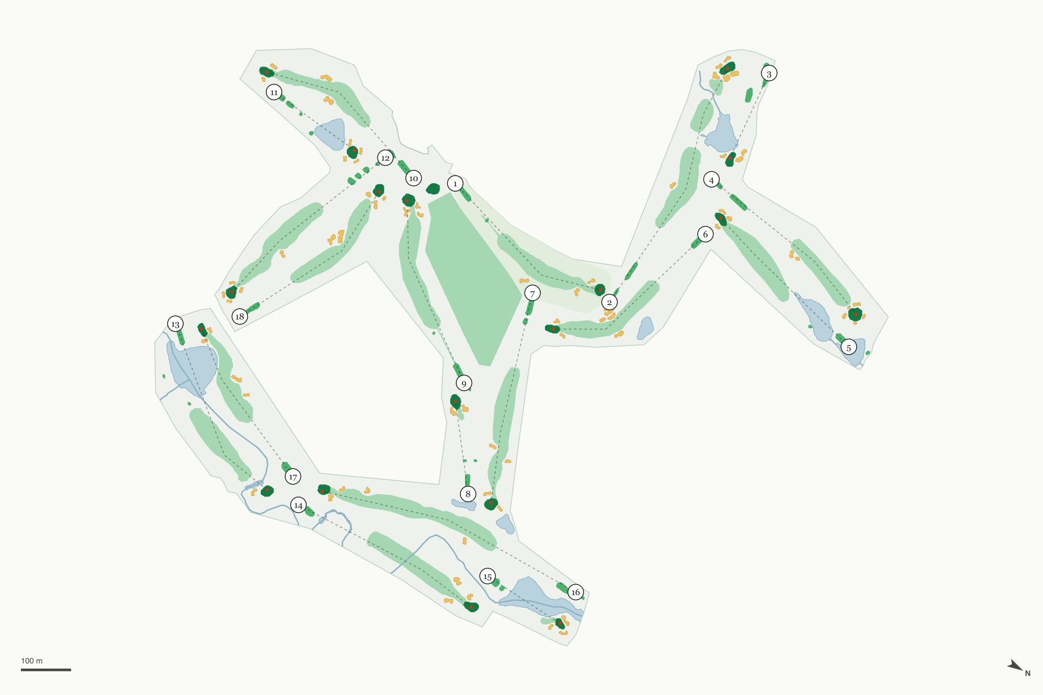 Map of The Club at Inverness