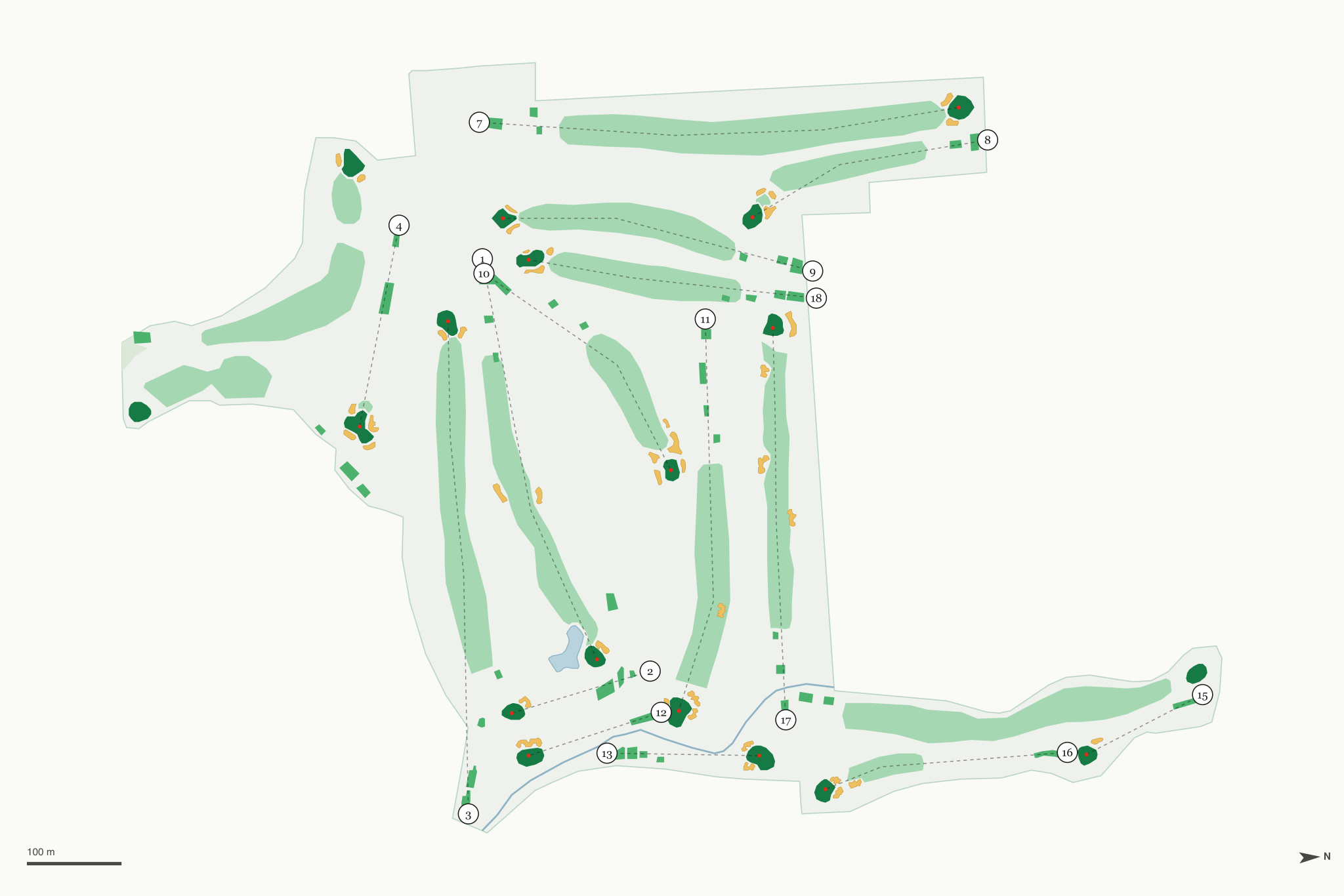 Map of Logan Country Club
