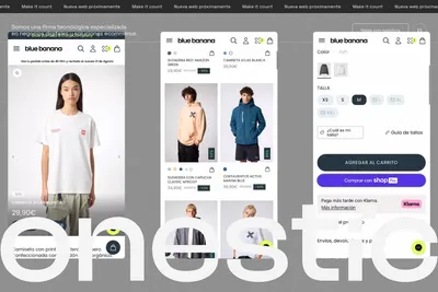 Screenshot of the Onestic homepage