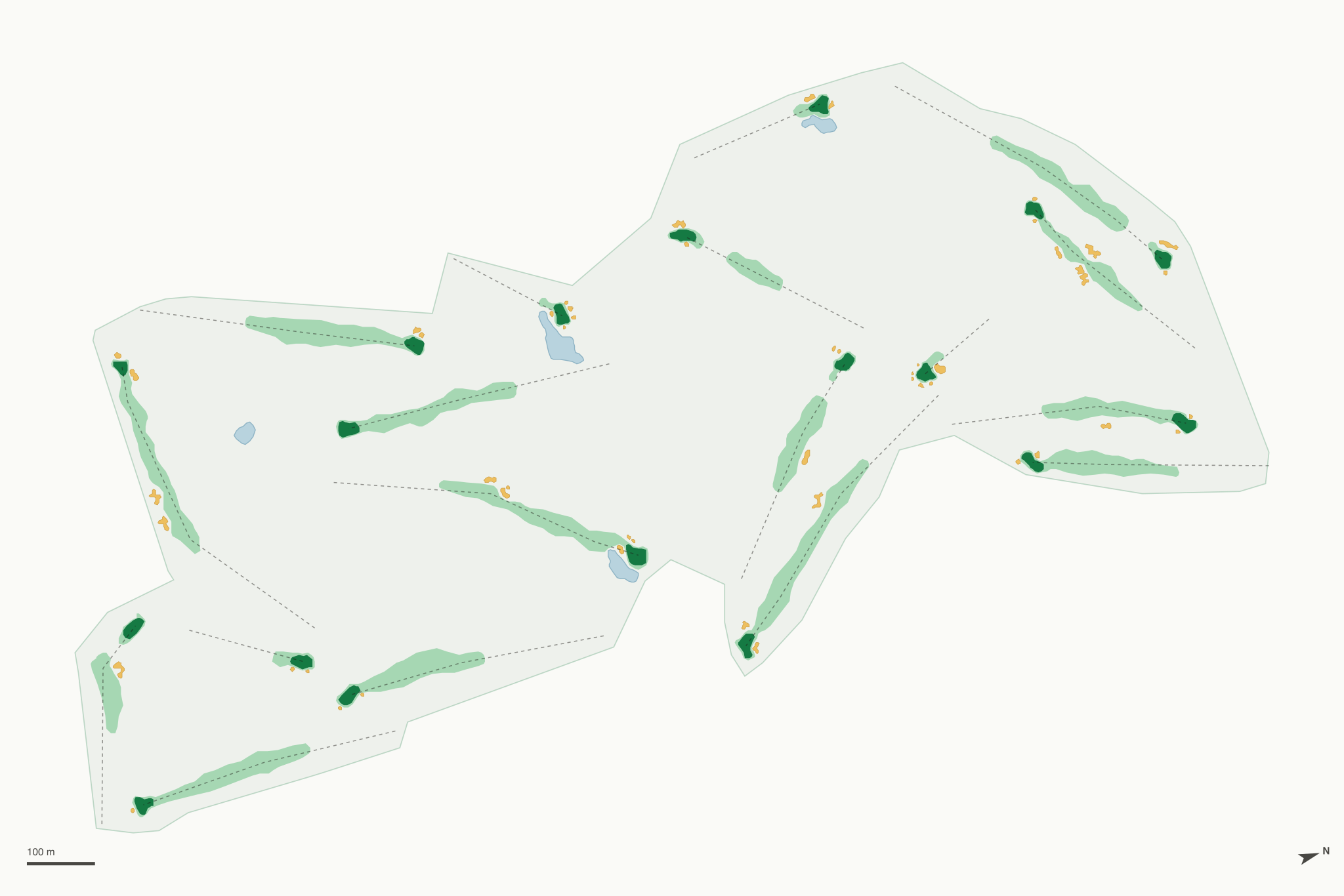 Map of Ridge Course at Eagle Crest
