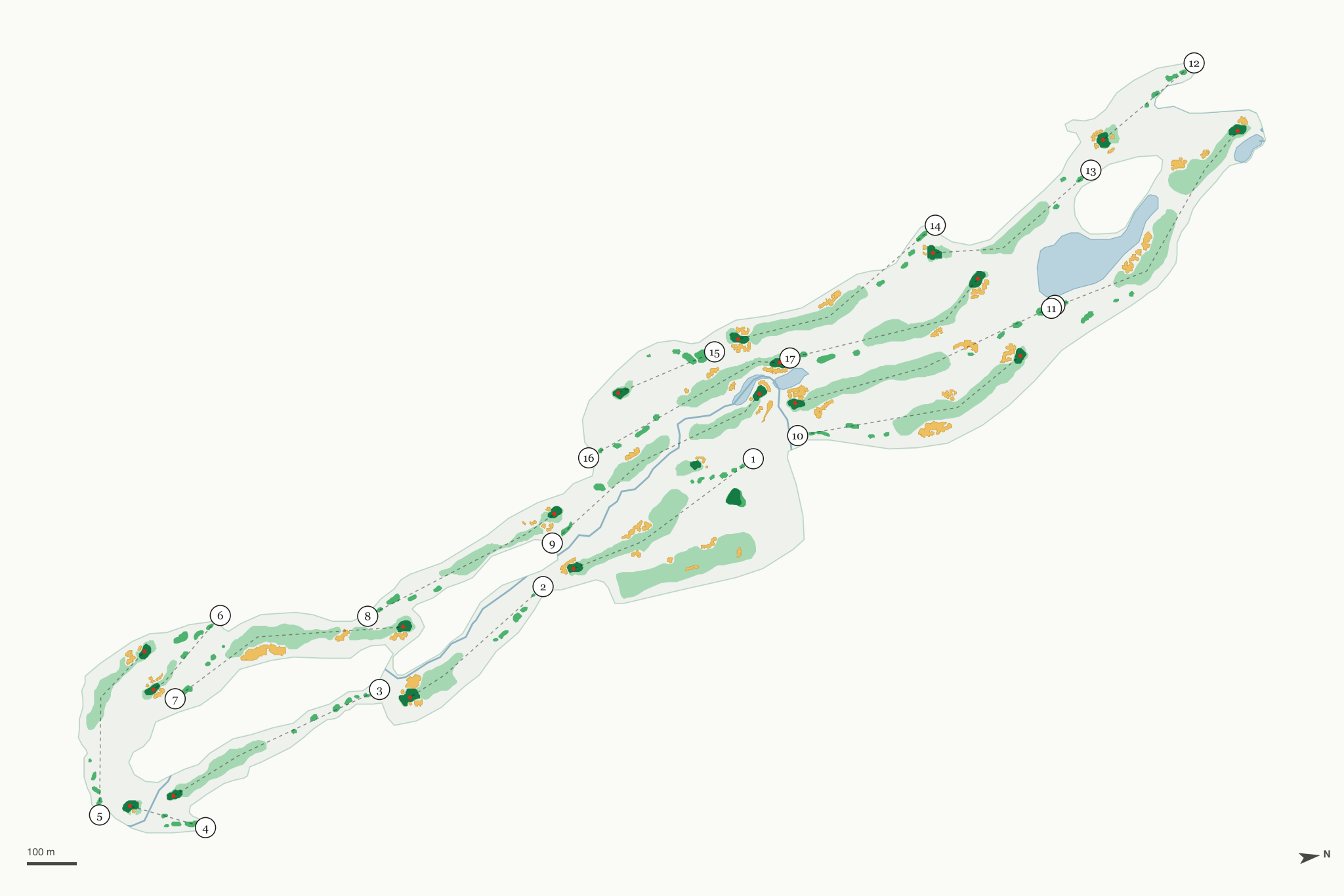 Map of Snake River Sporting Club