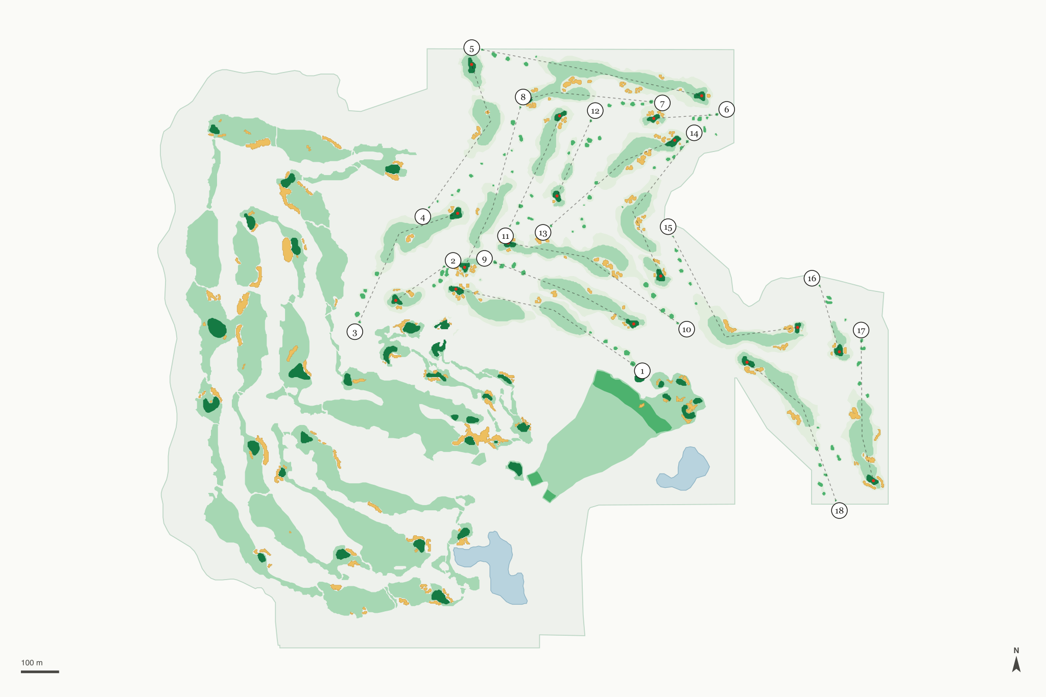 Map of Scottsdale National Golf Club