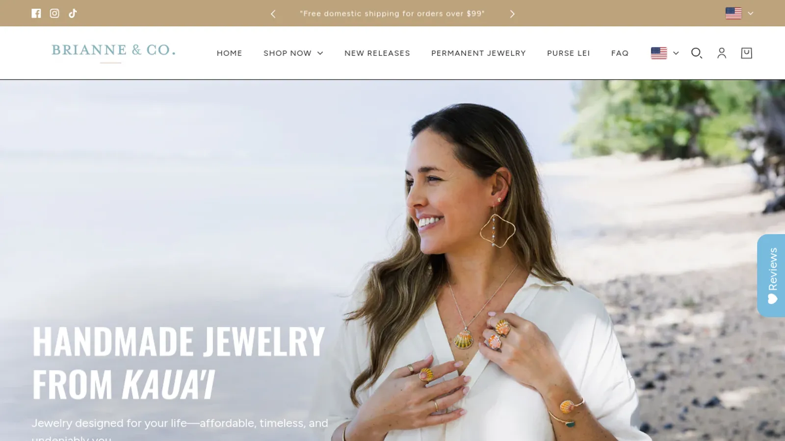 Screenshot of the Ecommerce With Muhammad homepage