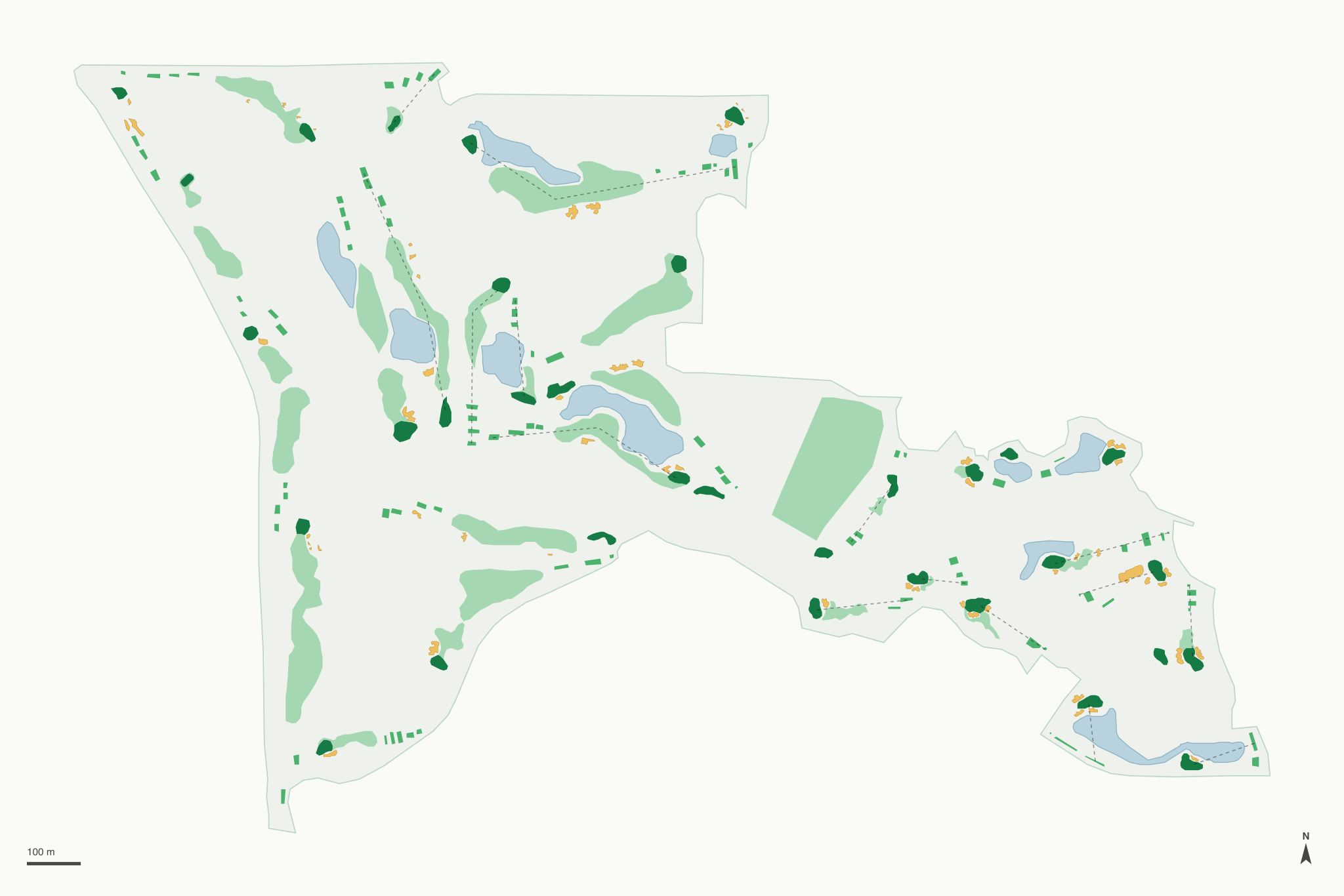 Map of Monarch Dunes Golf Club