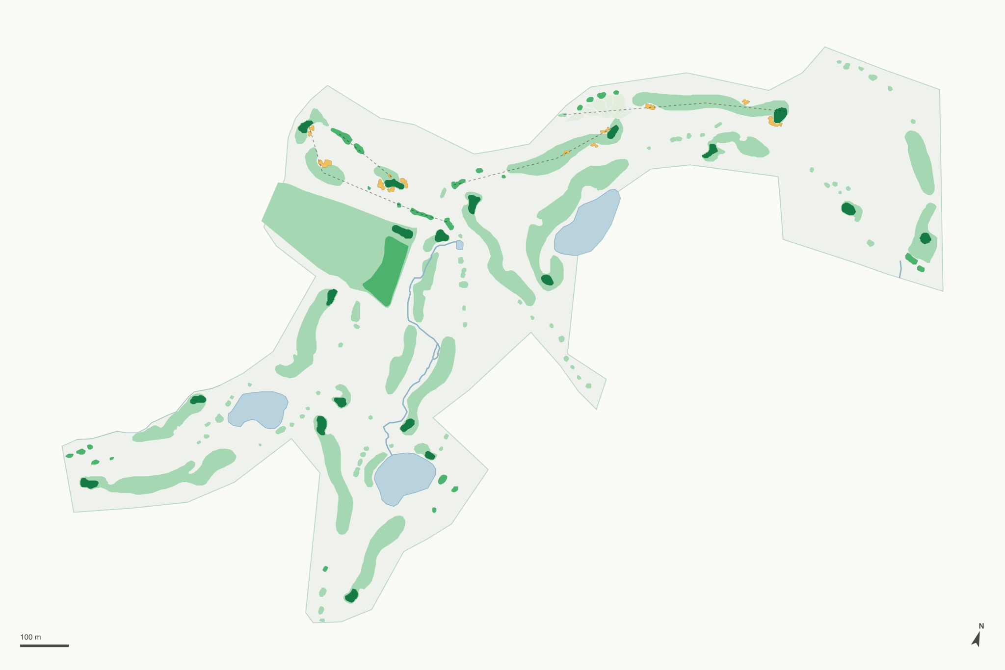 Map of Conway Farms Golf Club