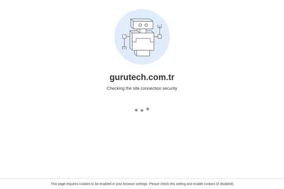 Screenshot of the GuruTech Bilişim ve Teknolojileri homepage