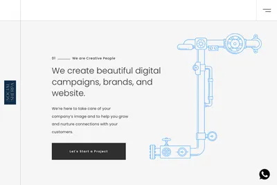 Screenshot of the Social Sherpa homepage