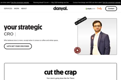 Screenshot of the Designers Hubb homepage