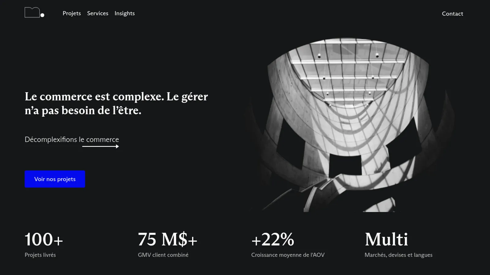 Screenshot of the Maze (Studio Maze Design) | Scaling technical brands by decomplexifying commerce. homepage