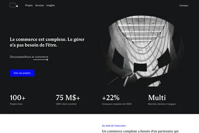 Screenshot of the Maze (Studio Maze Design) | Scaling technical brands by decomplexifying commerce. homepage