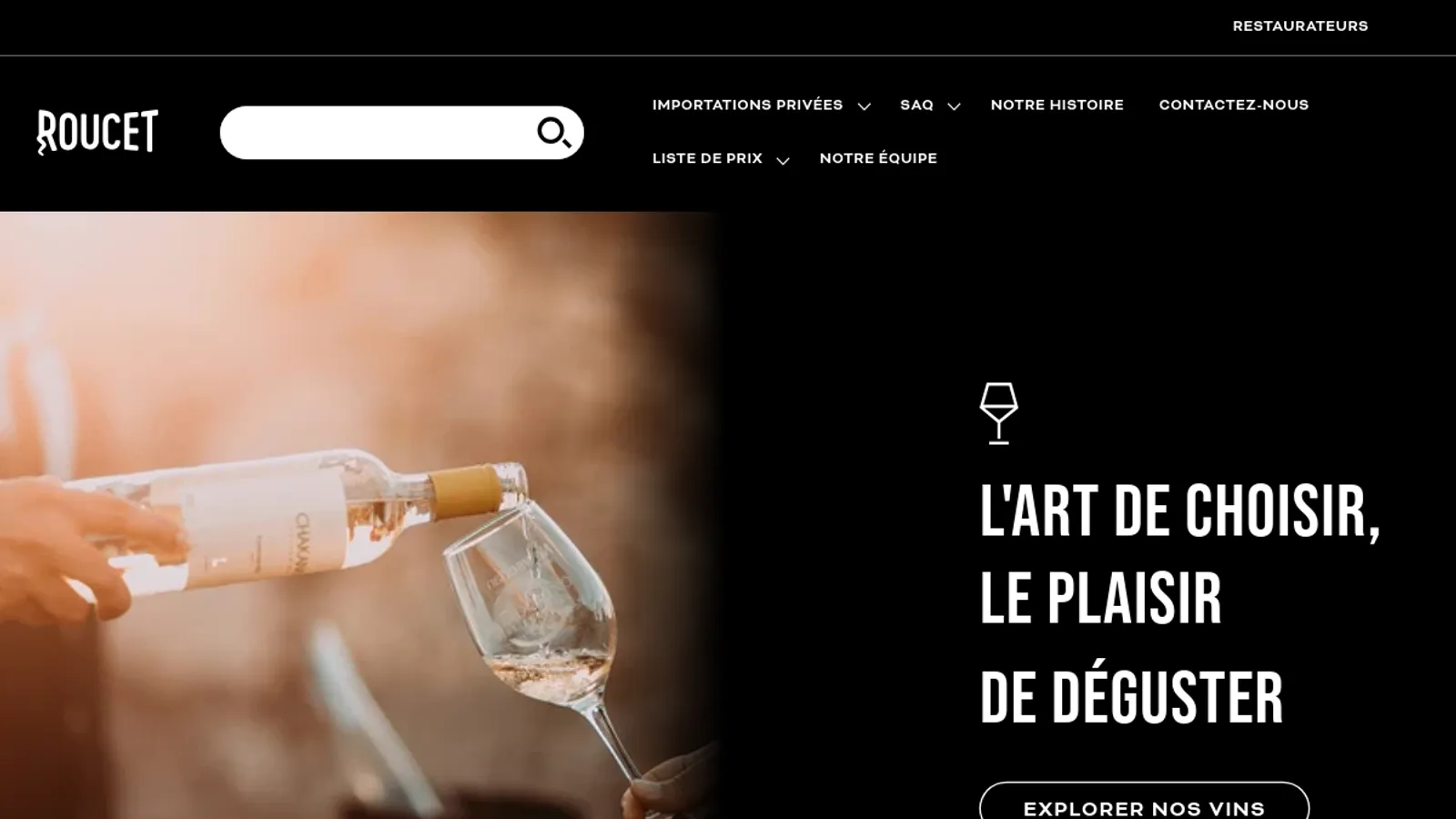 Screenshot of the Jean-Philippe Allard homepage