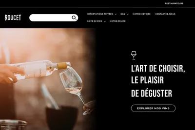 Screenshot of the Jean-Philippe Allard homepage