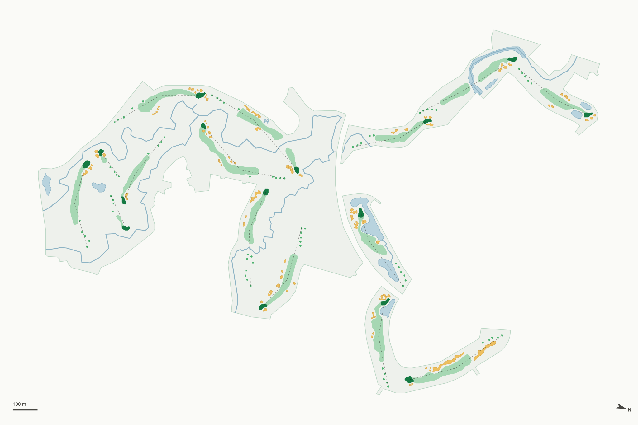 Map of Timber Creek Golf Course