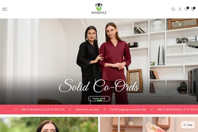 Screenshot of the Meld Media Co homepage