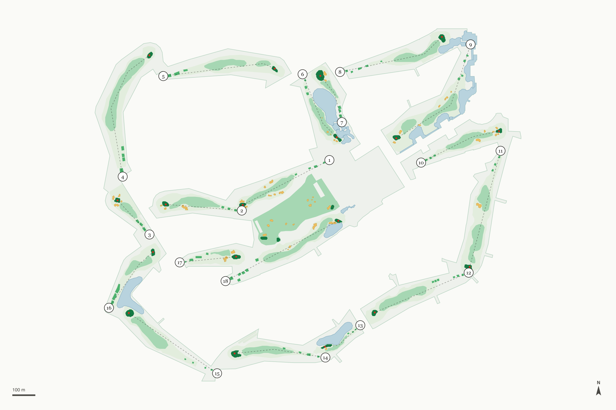 Map of Sterling Grove Golf + Country Club
