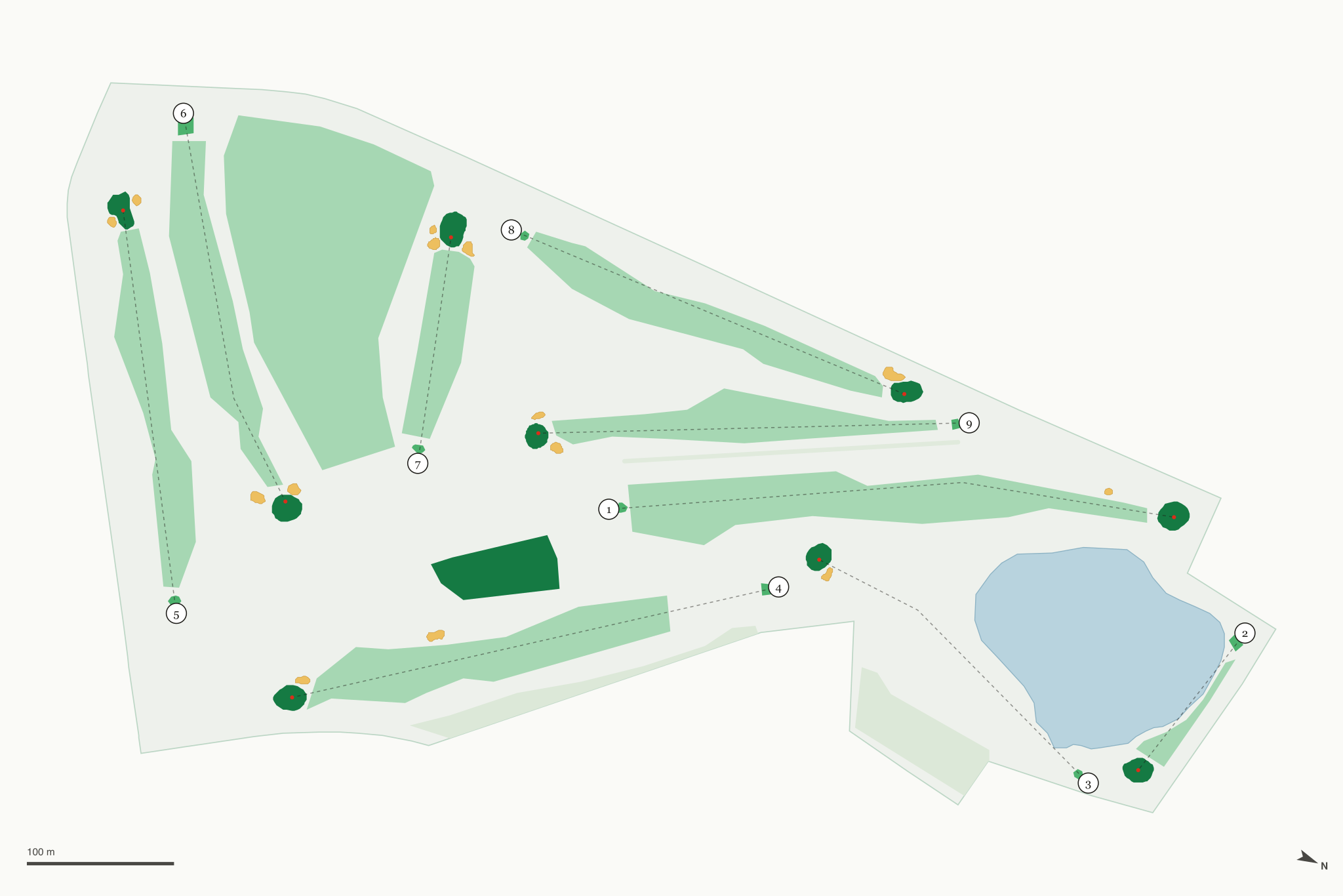 Map of Camas Prairie Park