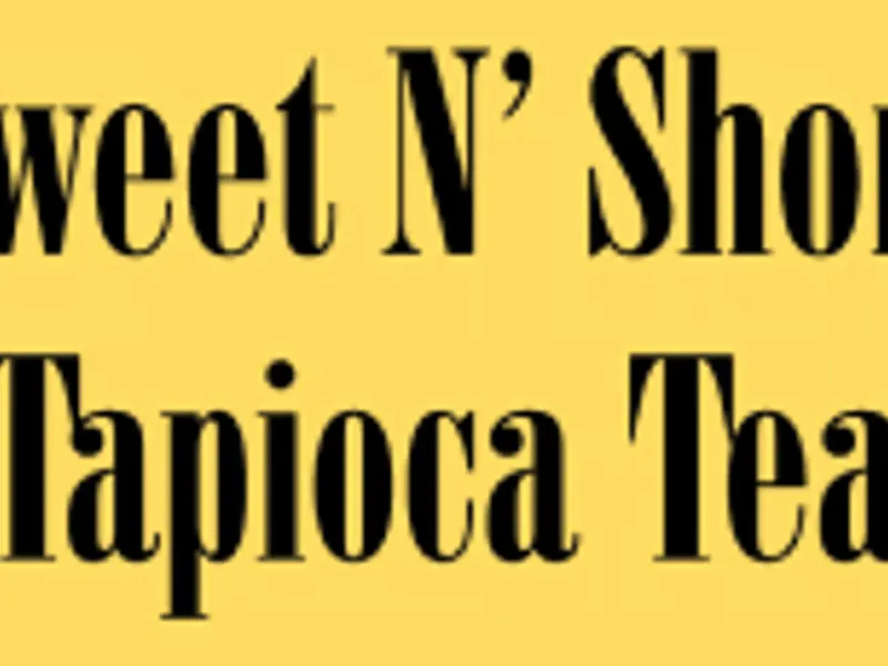 Sweet N Short Tapioca Tea