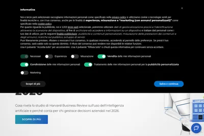 Screenshot of the SMC Consulting homepage