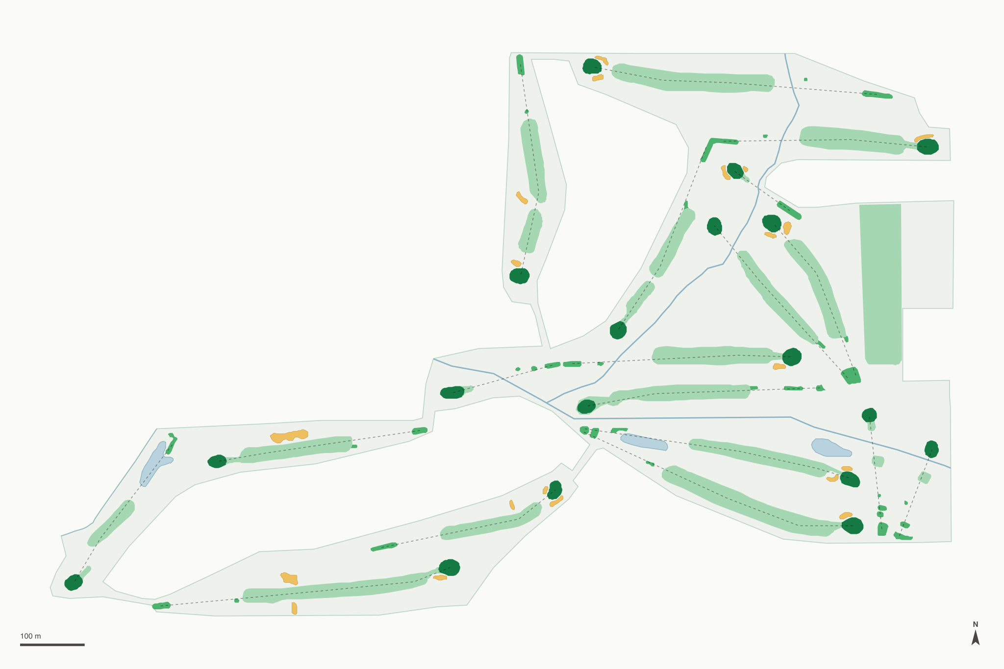 Map of Muncie Elks Golf Club