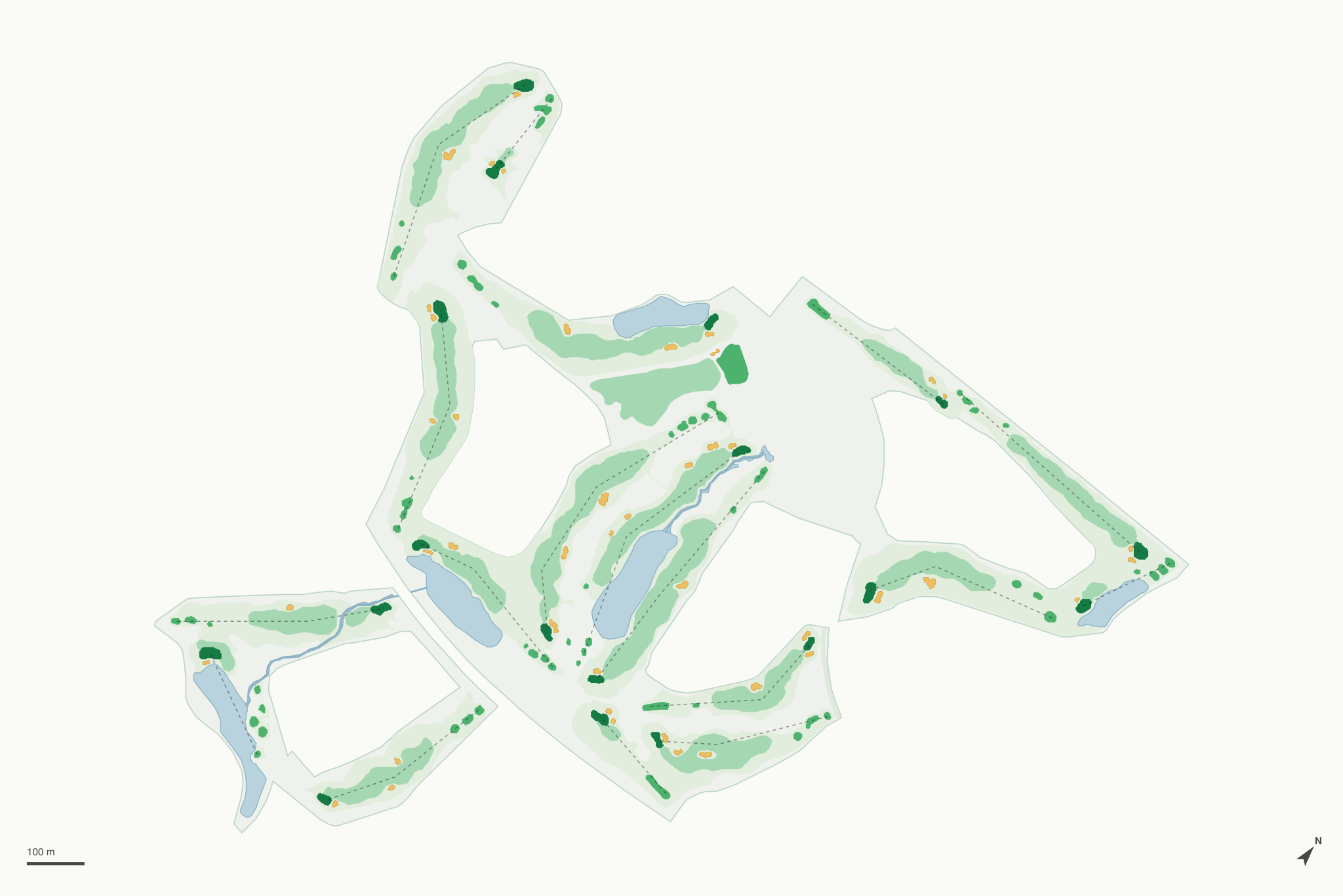 Map of Stonebridge Country Club