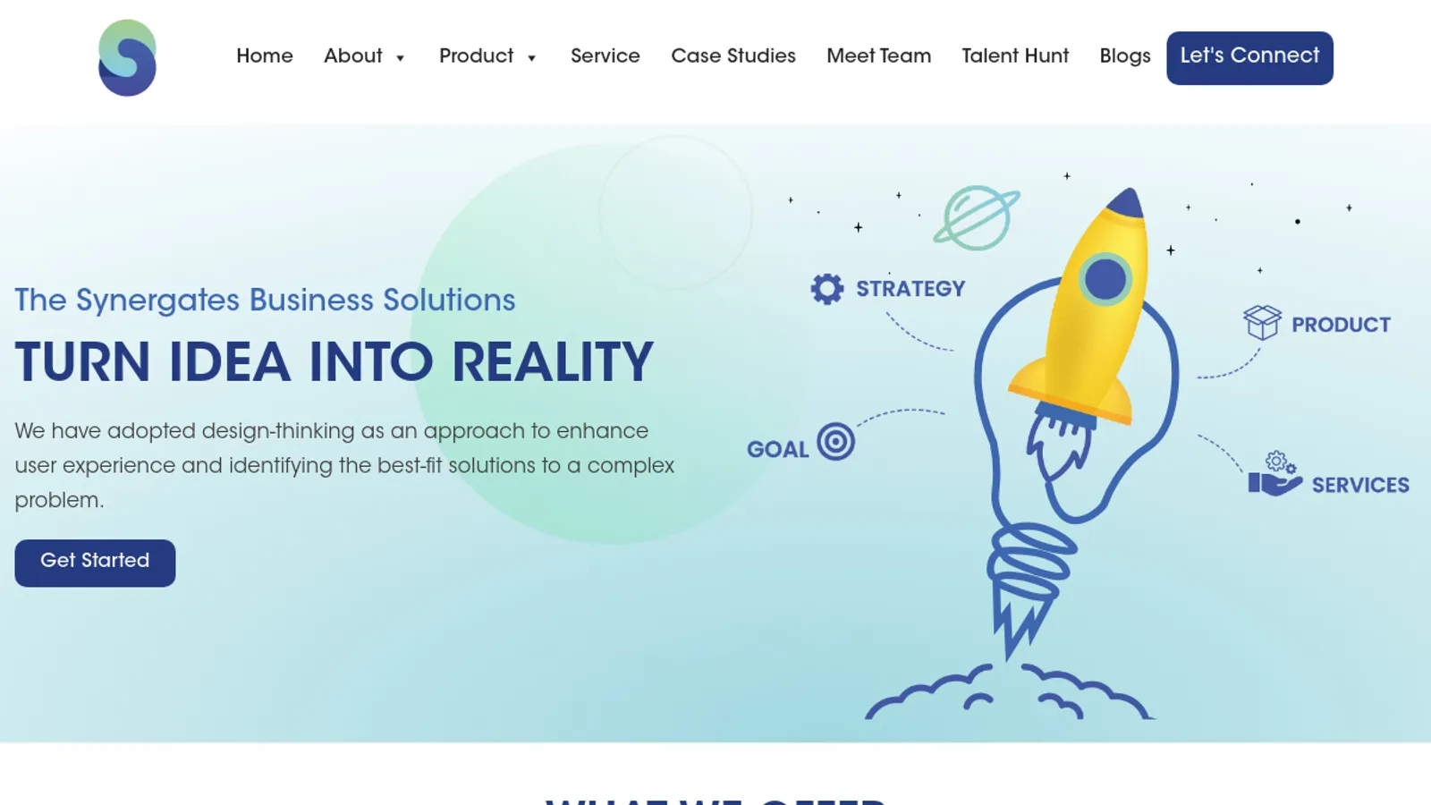 Screenshot of the Cronix LLC homepage