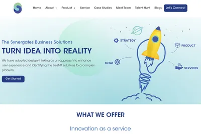 Screenshot of the Cronix LLC homepage