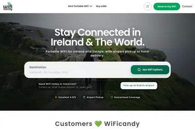 Screenshot of the Webfly Creatives - Migrations, Troubleshooting & Theme Customization homepage