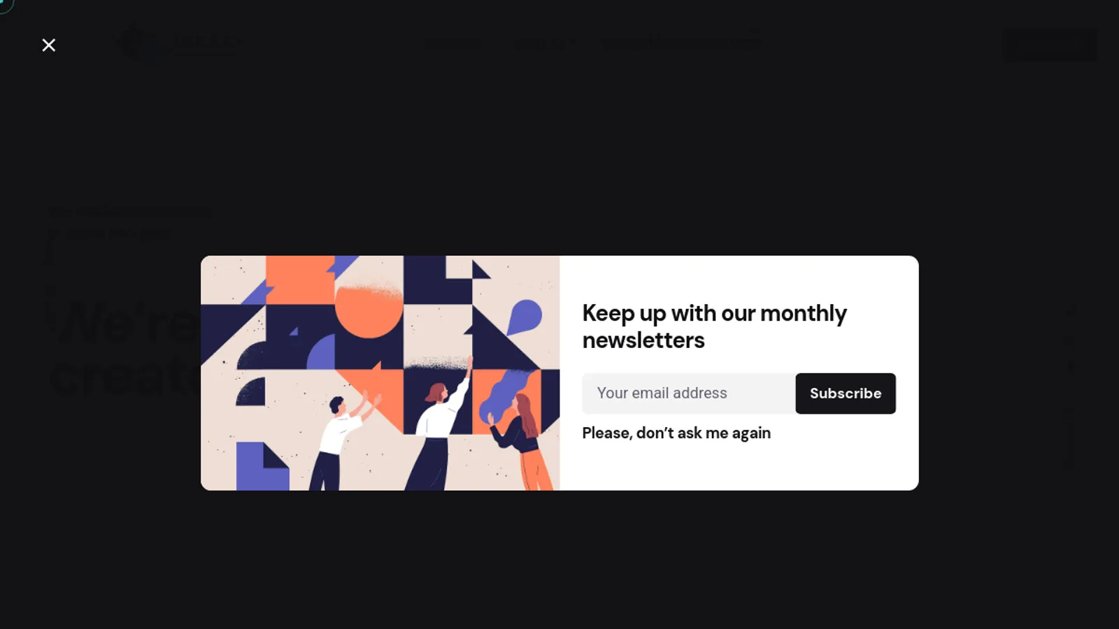 Screenshot of the Dee Kay Design homepage