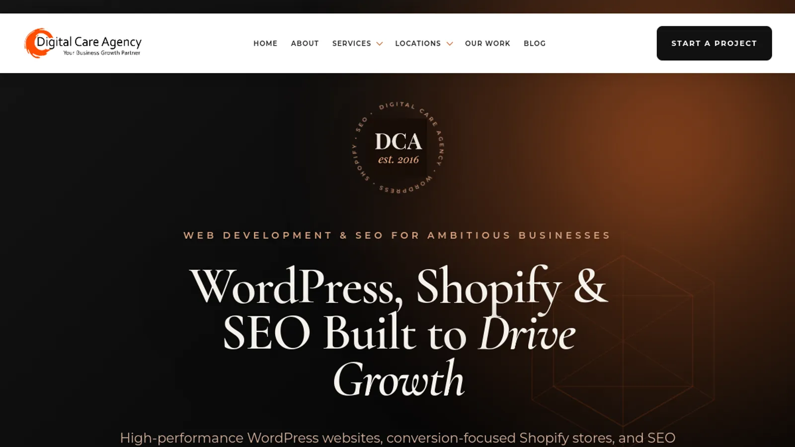 Screenshot of the Dharamjit Singh Chahal homepage