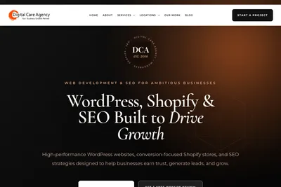 Screenshot of the Dharamjit Singh Chahal homepage