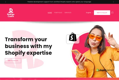 Screenshot of the Rodrigo Castro| B2B | B2C | POS | Colombia - EE. UU. homepage