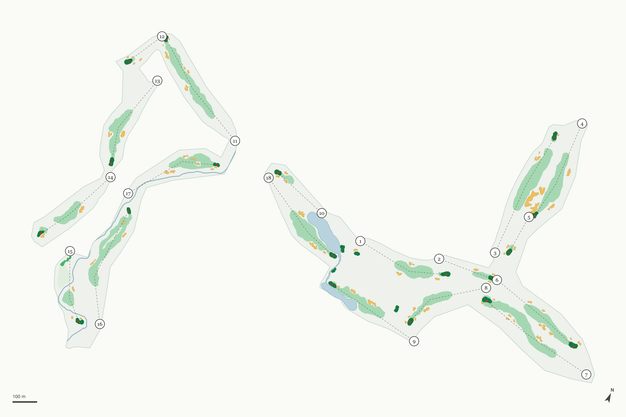 Map of The Ledges of St. George