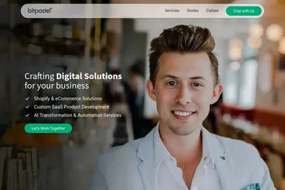 Screenshot of the Bitpastel Solution Private Limited homepage