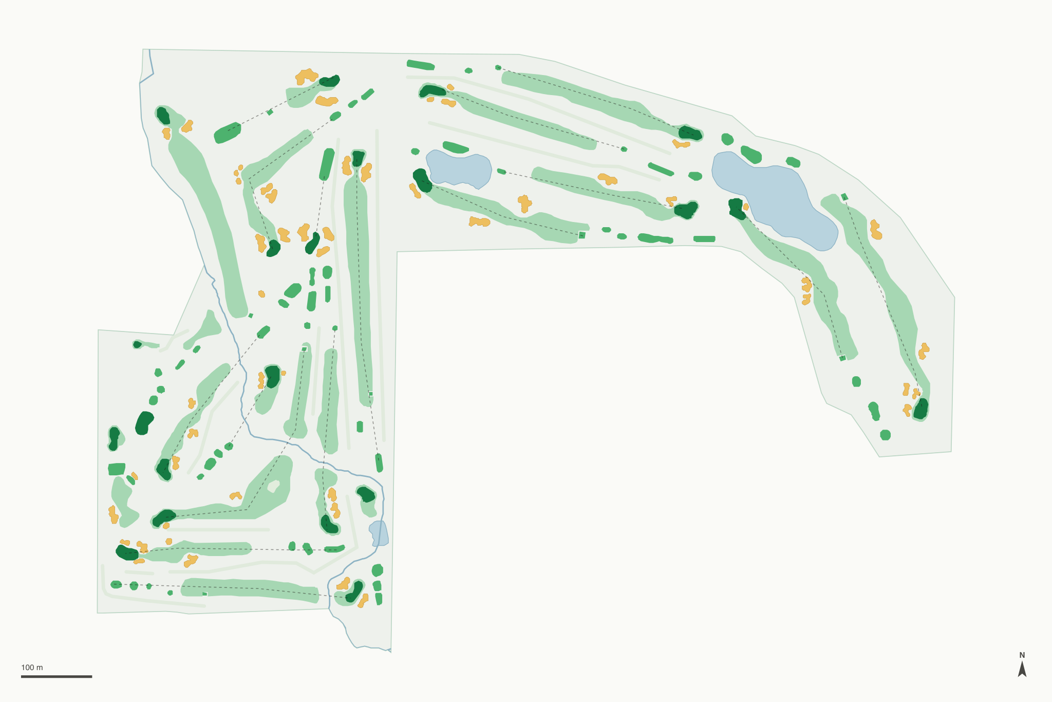 Map of Northfield Golf Club