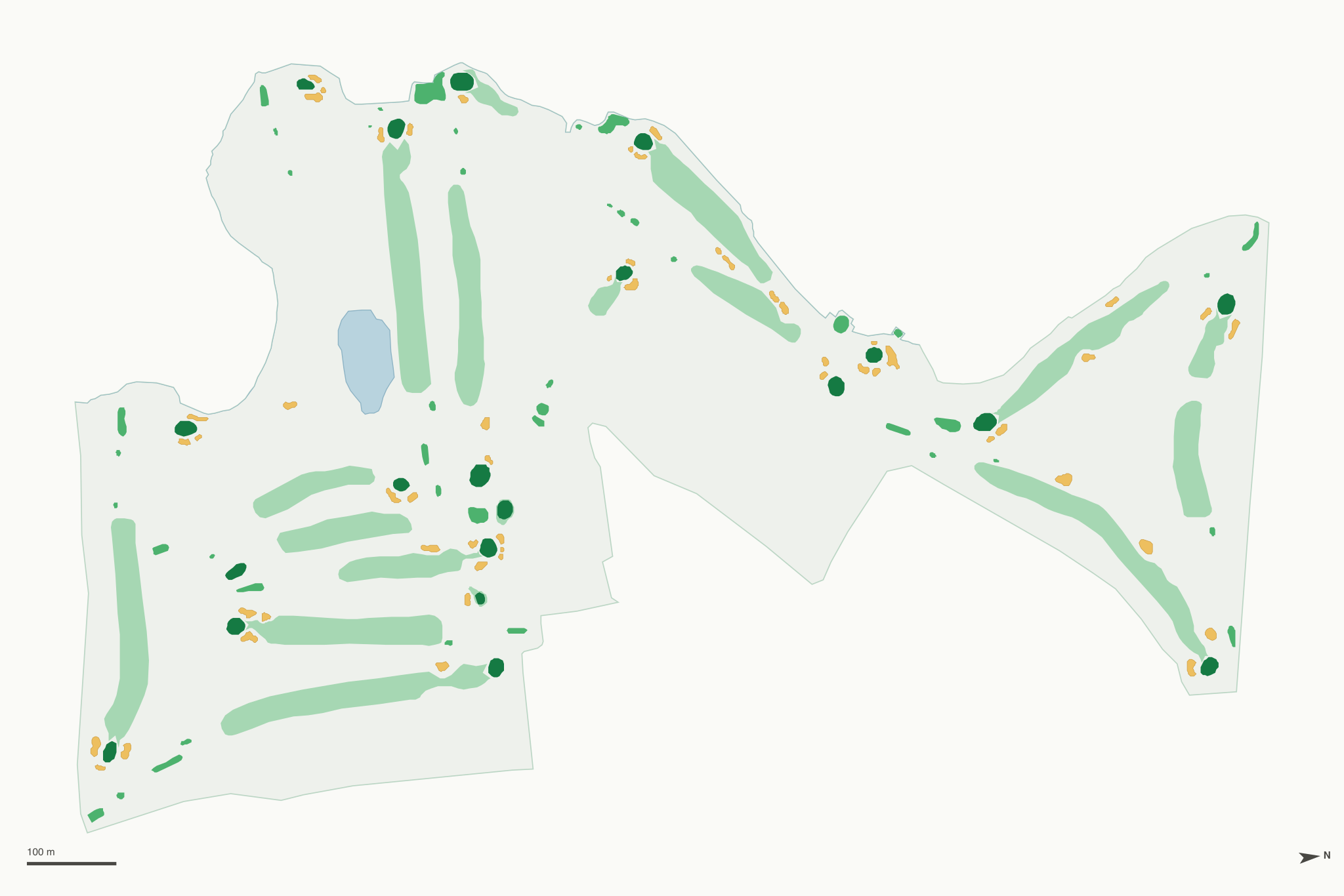 Map of South Bend Country Club