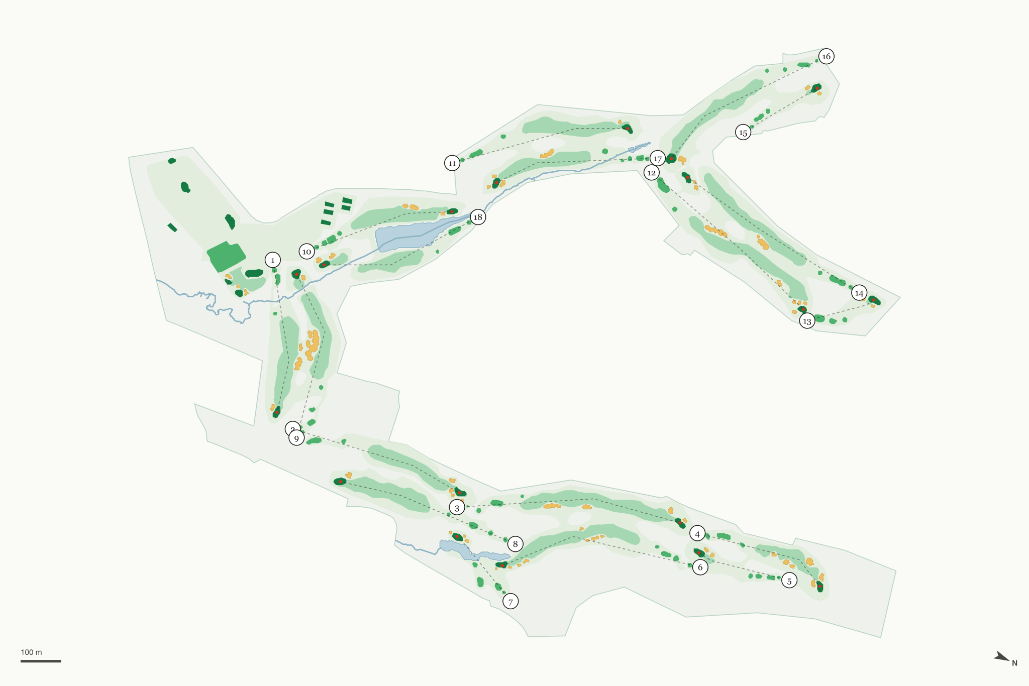 Map of La Crosse Country Club