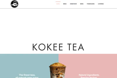 Kokee Tea - Wheaton website homepage