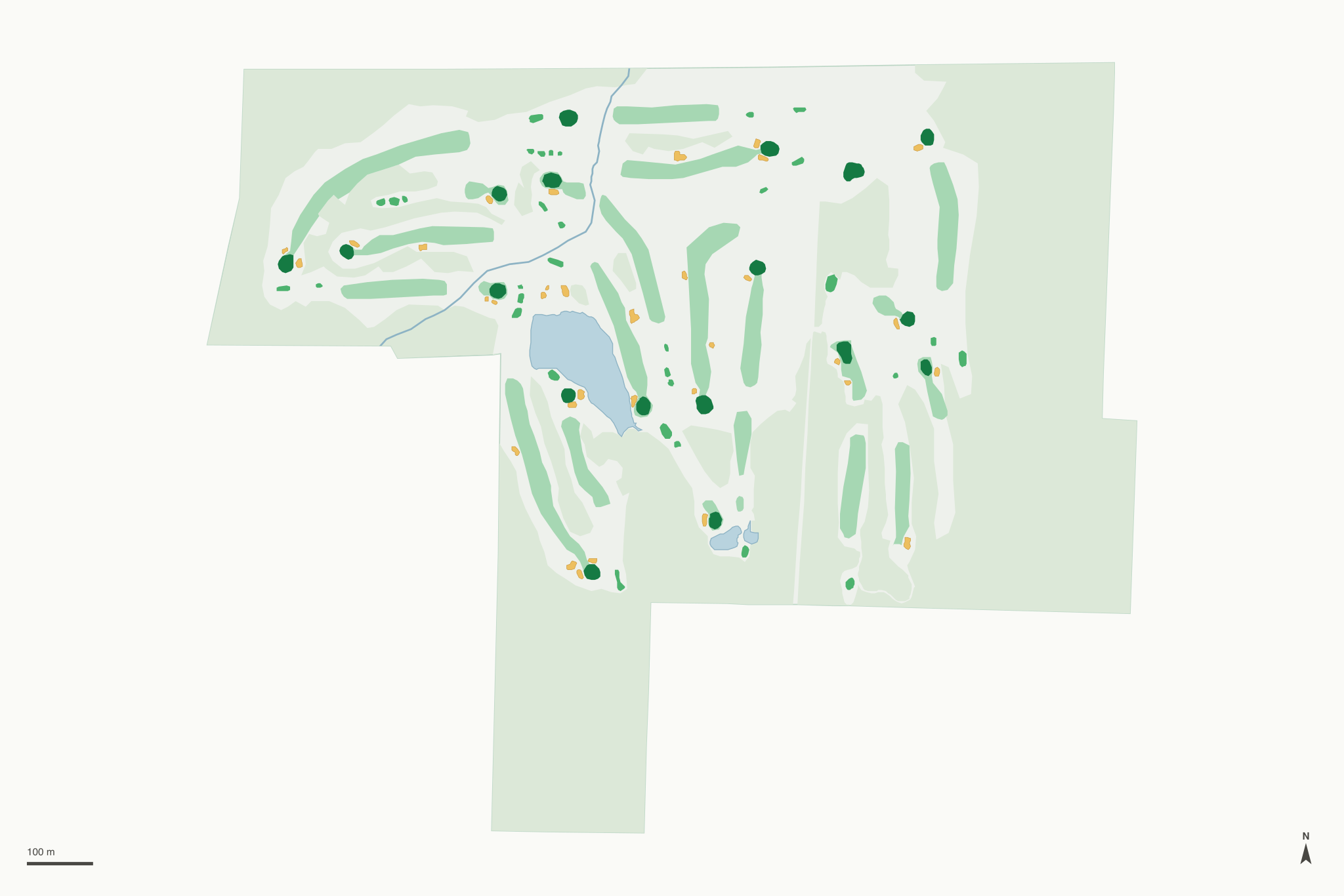 Map of Legend Lake Golf Club
