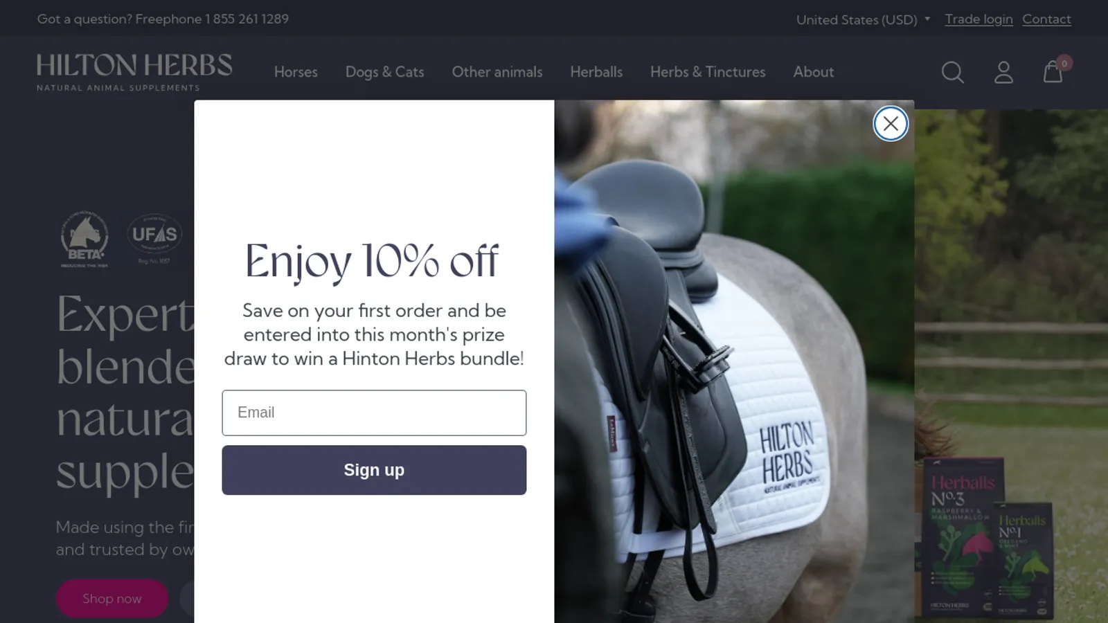 Screenshot of the Mosse Wellby homepage