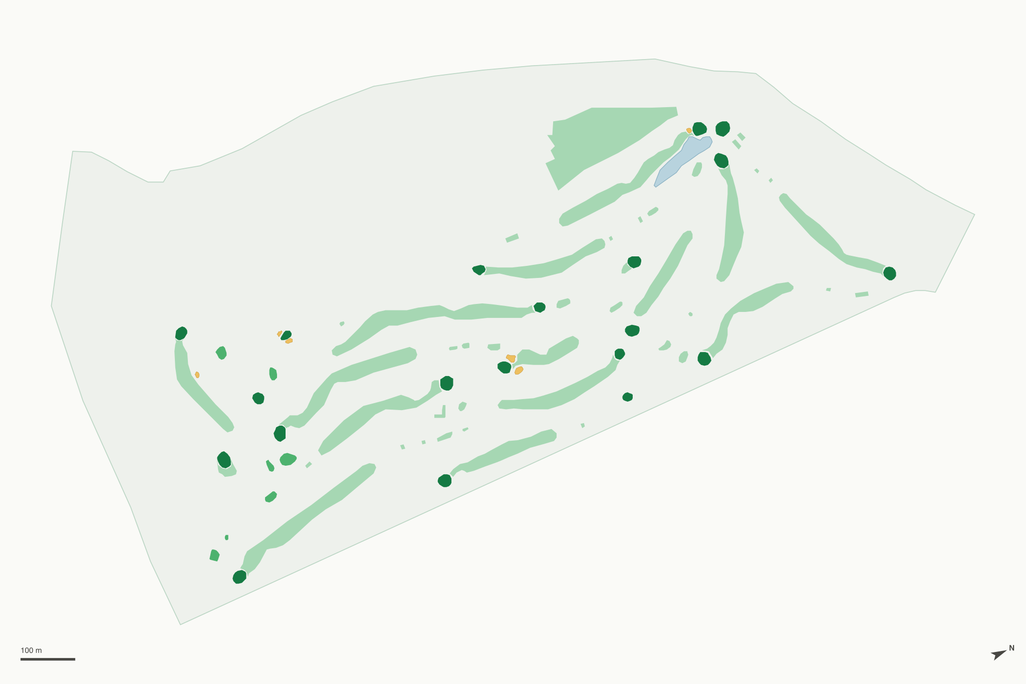 Map of Kankakee Elks Country Club