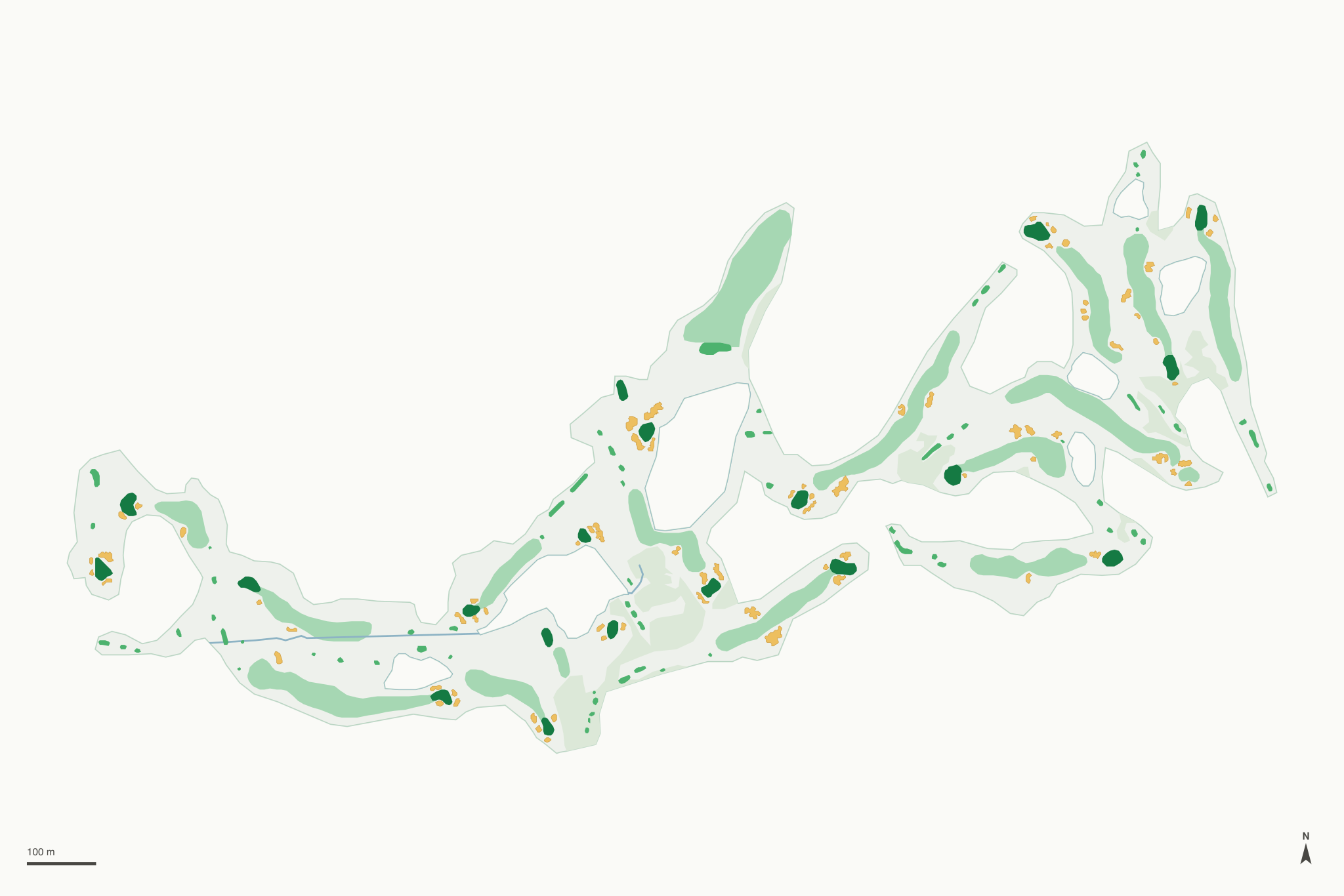 Map of The Golf Club At Fox Acres