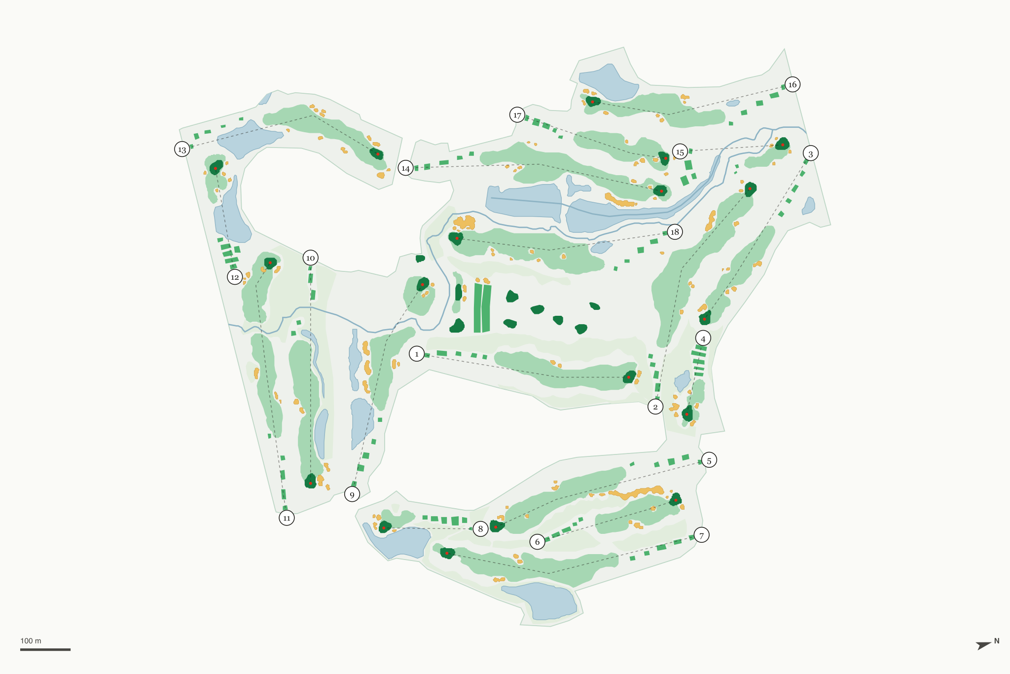 Map of The Club at Strawberry Creek