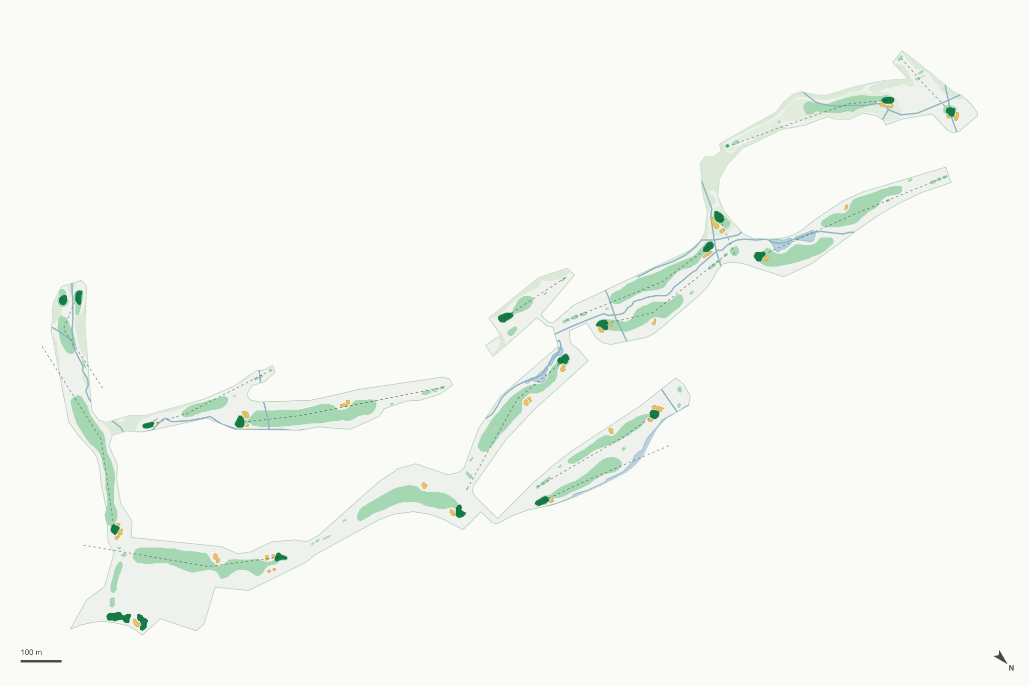 Map of EagleVail Golf Club