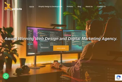 Screenshot of the Xperteria Limited homepage